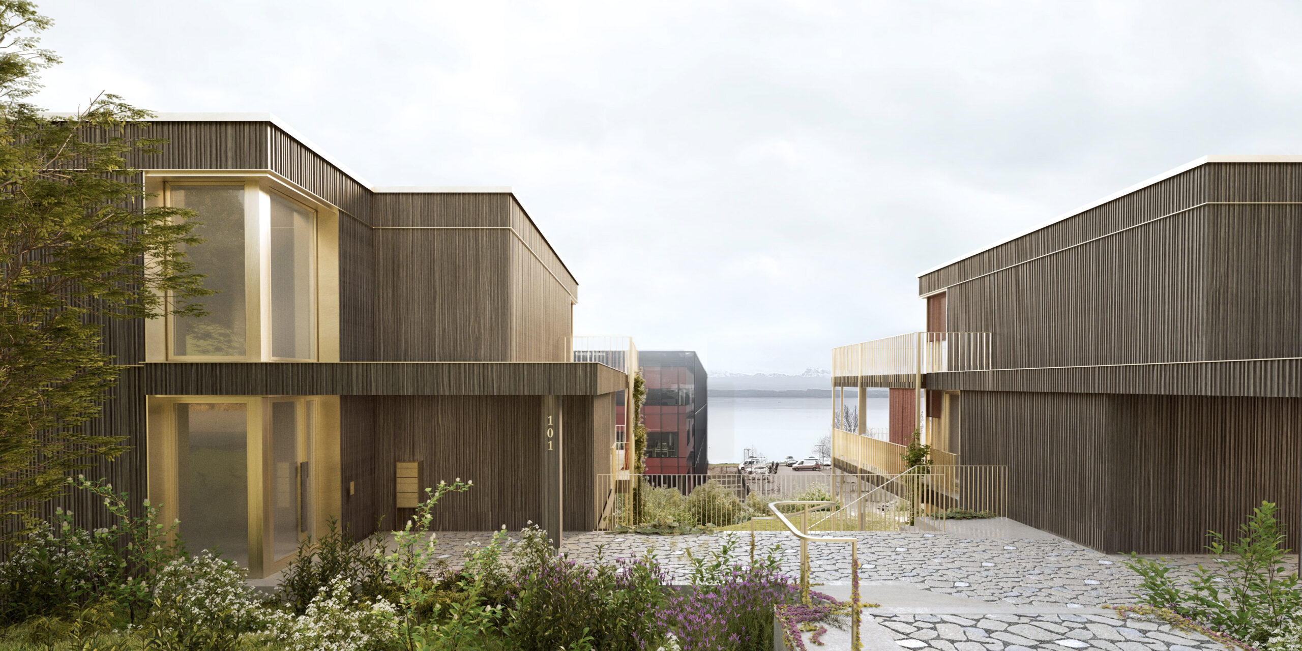 Jardin du projet Clos-de-Serrières